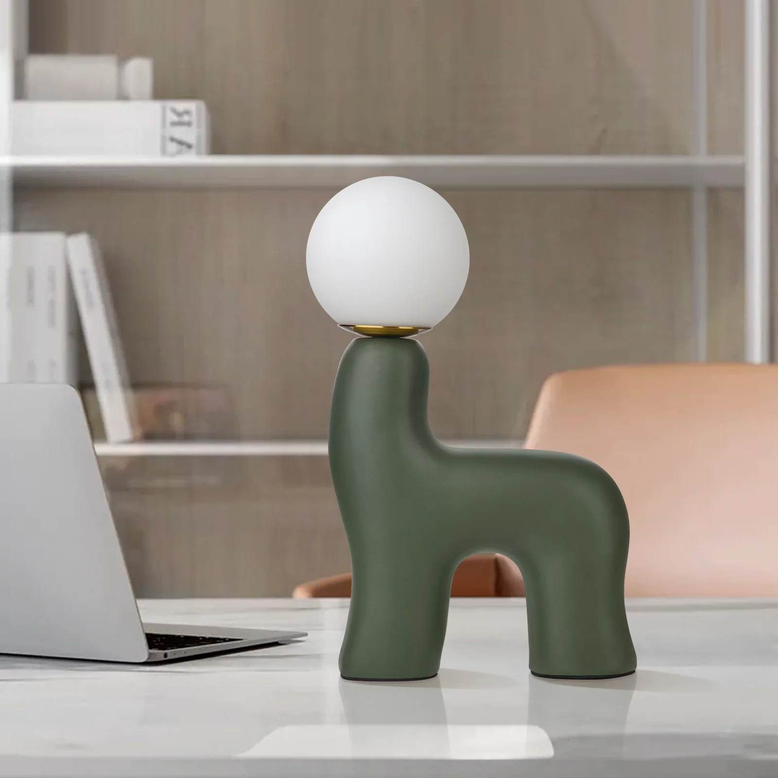 Arturesthome Nightstand Desk Lamp Creative Nordic Living Room Bedside Bedroom Table Lamp with Led Bulbs