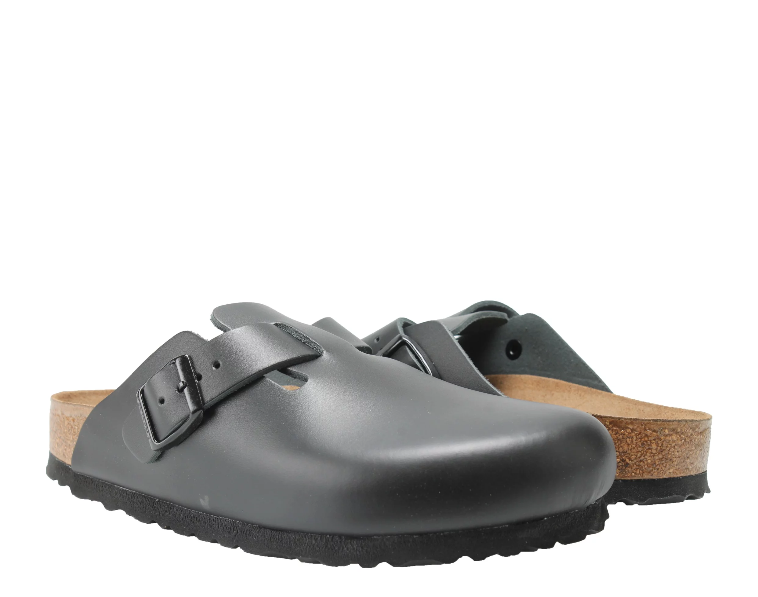 Birkenstock Boston Leather Unisex Slip-On Clog Size 42 EUR Regular