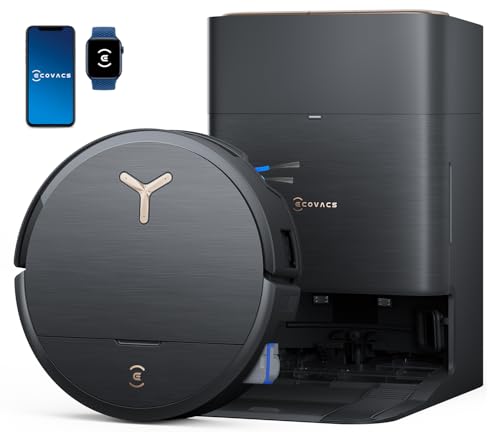 ECOVACS DEEBOT X9 PRO Omni Robot Vacuum and Mop, Blast™ 16,600Pa Suction, OZMO Roller Instant Self-Washing Mopping, ZeroTangle™ 3.0, Triple Lift System, AI Smart Navigation, Hands-Free Omni Station