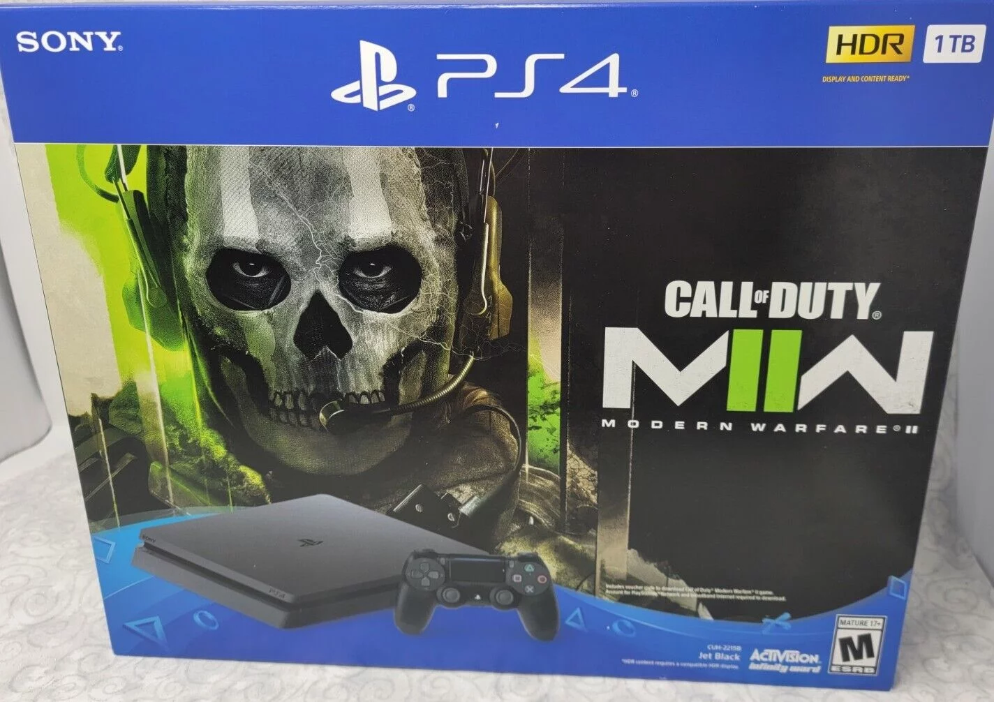 TEC 2022 Sony PlayStation 4 PS4 Gaming Console Call of Duty Modern Warfare II Bundle - Limited Edition