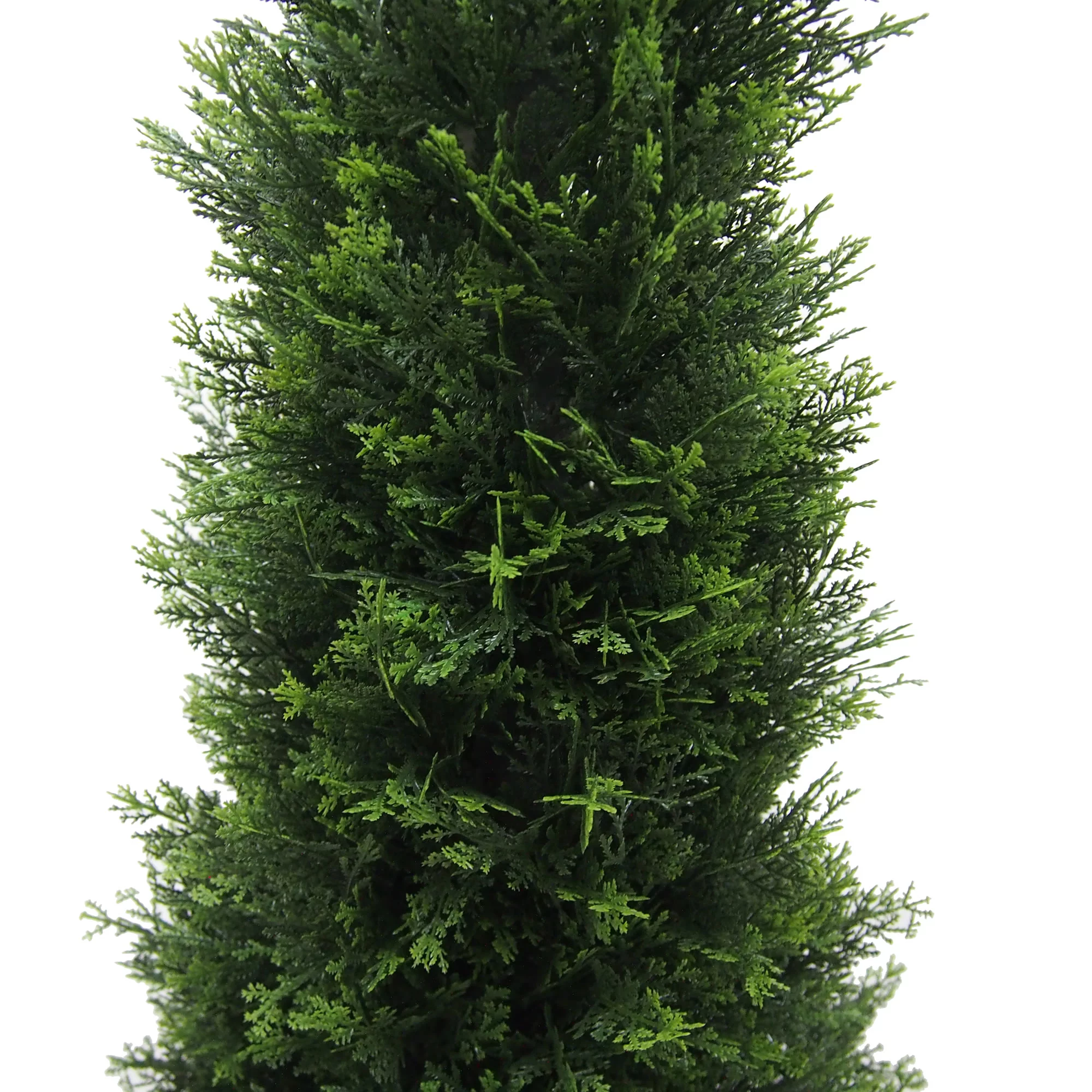 Vickerman 5' Artificial Potted Green Cedar Tree.