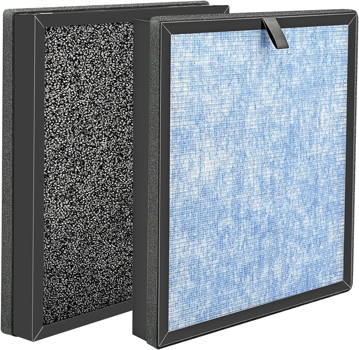 MJ005H-RF Replacement Filter, Compatible with POMORON MJ005H Air Purifiers, High Efficiency HEPA Air Filter, 3-Stage Filtration (2 Pack)