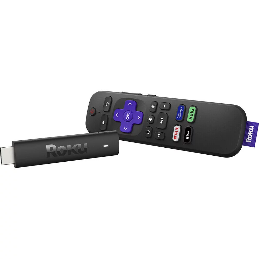 Roku Streaming Stick 4K (2021) 4K/HDR/Dolby Roku Voice Remote and TV Controls