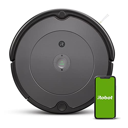 iRobot Roomba Robot Vacuum and Mop Combo (Y0140) - Vacuums & mops, Easy to use, Power-Lifting Suction, Multi-Surface Floors, Smart Navigation, Cleans in Neat Rows, Self-Charging, Bagless, Space-Saving