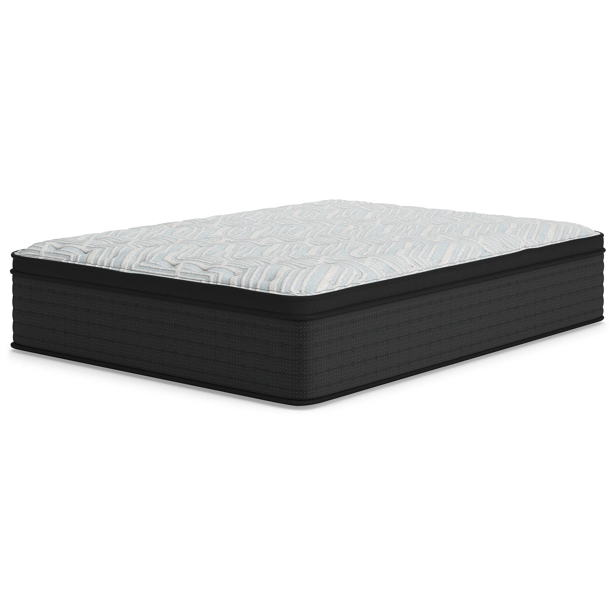 Signature Design by Ashley  Palisades ET Full Mattress  Gray/Blue