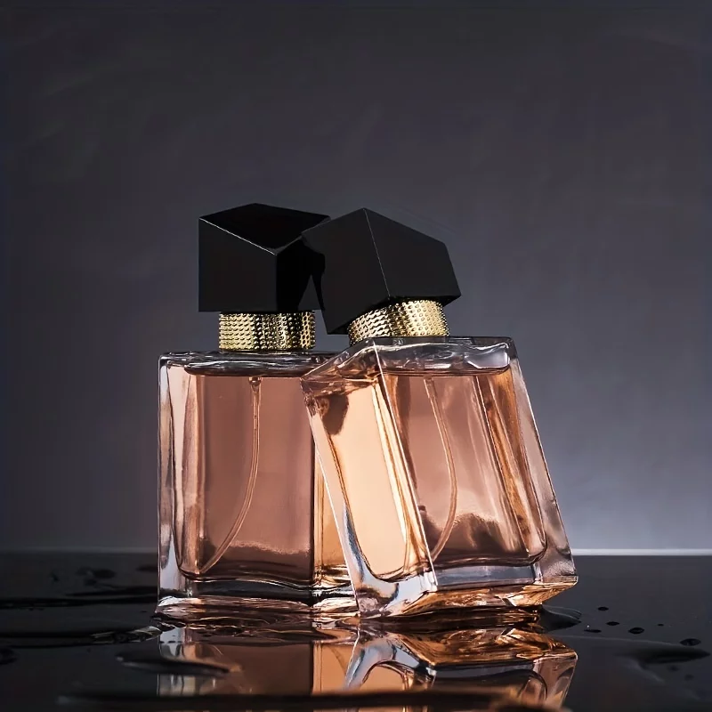 Luxurious Women's Perfume, Eau De Toilette Spray With Golden Foil, Day Or Night With Fresh Flower Citrus Fragrance