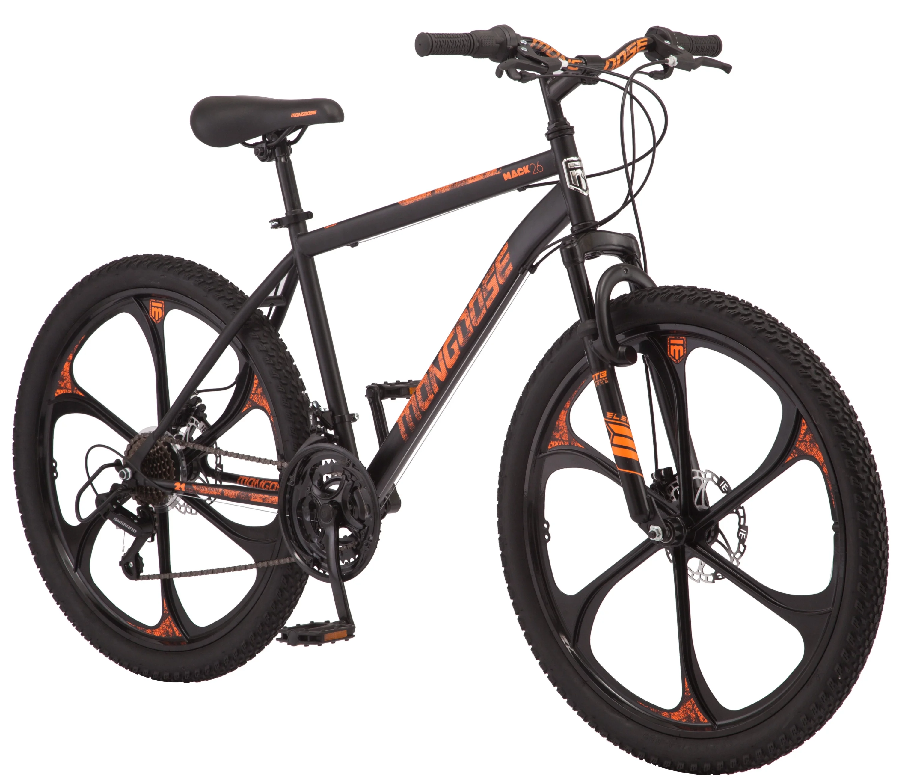 Mongoose Mack Mag Wheel Mountain Bike, 26