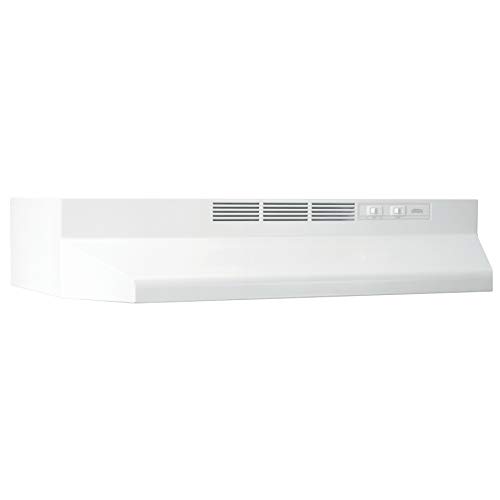 Broan-NuTone Non-Ducted Ductless Range Hood with Lights Exhaust Fan for Under Cabinet