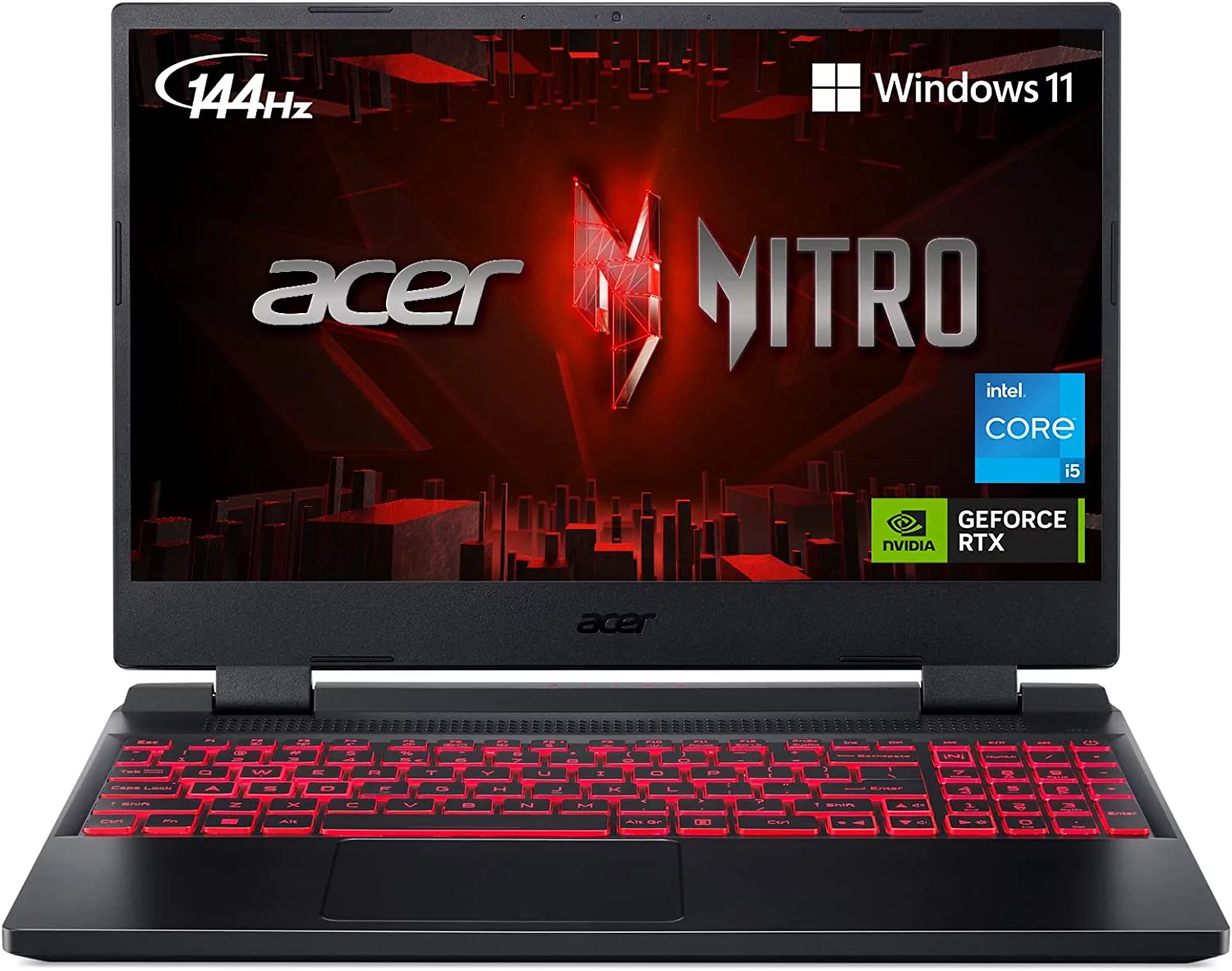 Acer Nitro 5 AN515-58-57Y8 Gaming Laptop | Intel Core i5-12500H | NVIDIA GeForce RTX 3050 Ti Laptop GPU | 15.6