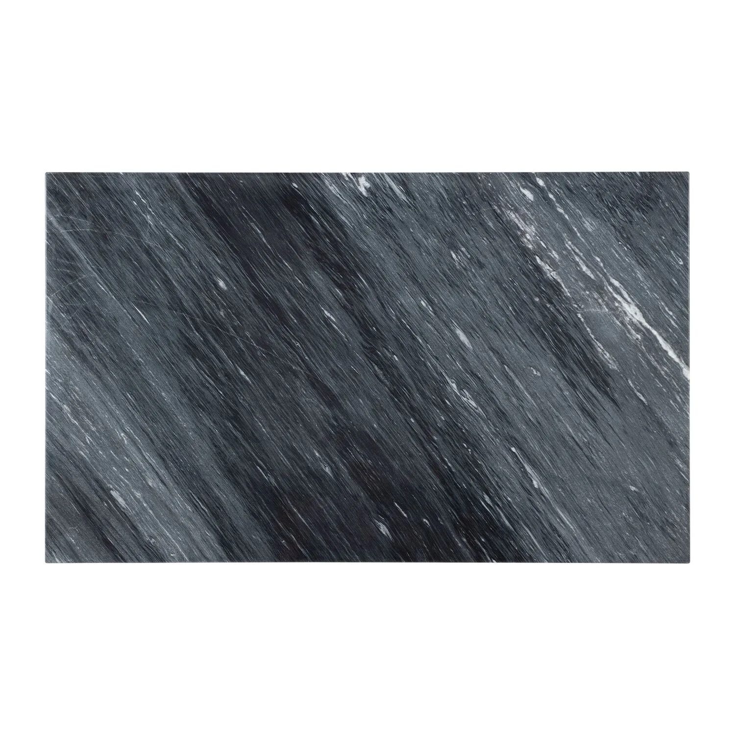 Picket House Furnishings Willow Marble Counter Height Table in Gray