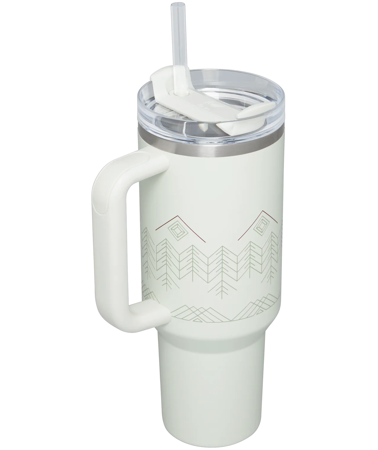 Stanley 40oz Palestone Winterscape Quencher Flowstate Tumbler