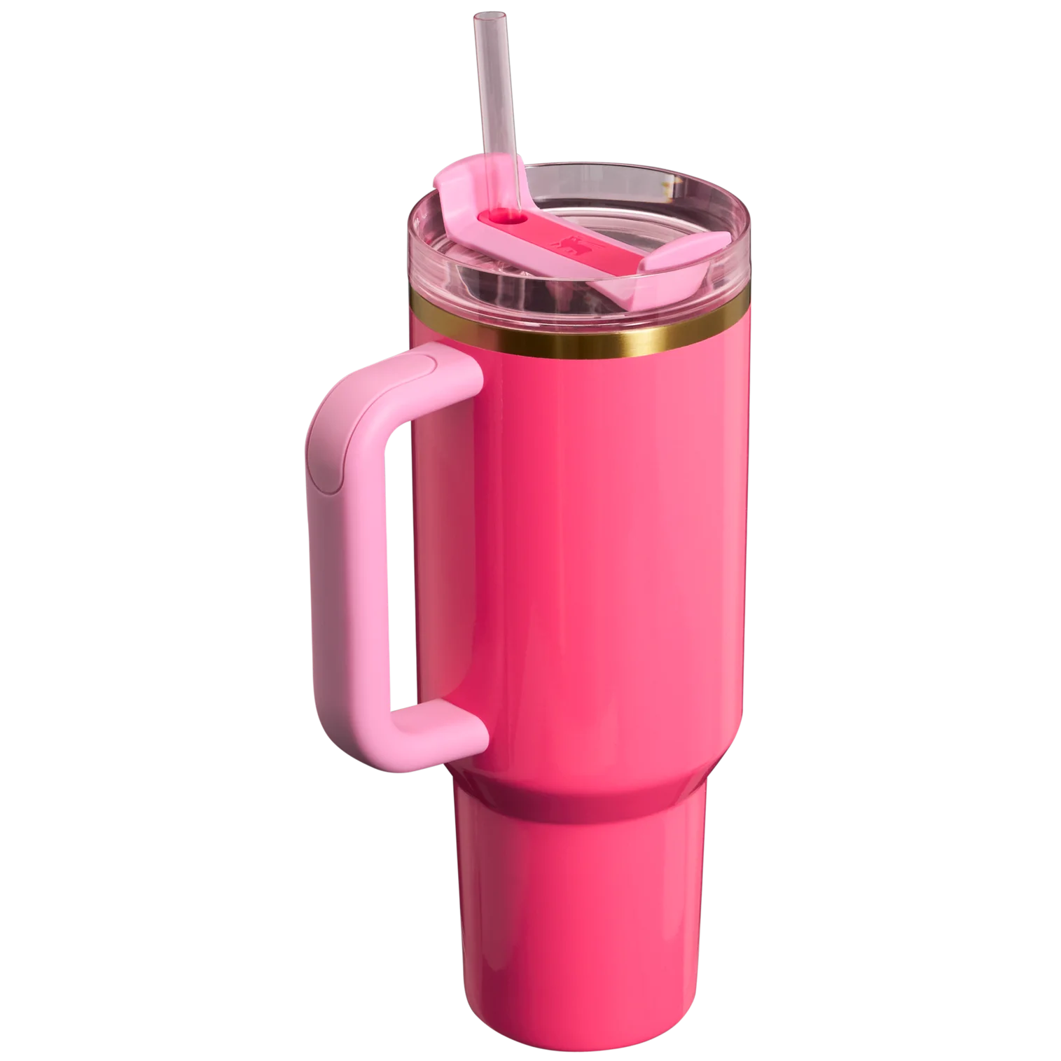 Stanley Cup 40oz with handle Stainless Steel Vacuum Insulated Tumbler Stanley Dupes Copo Termico Stanley ( Pink Parade)