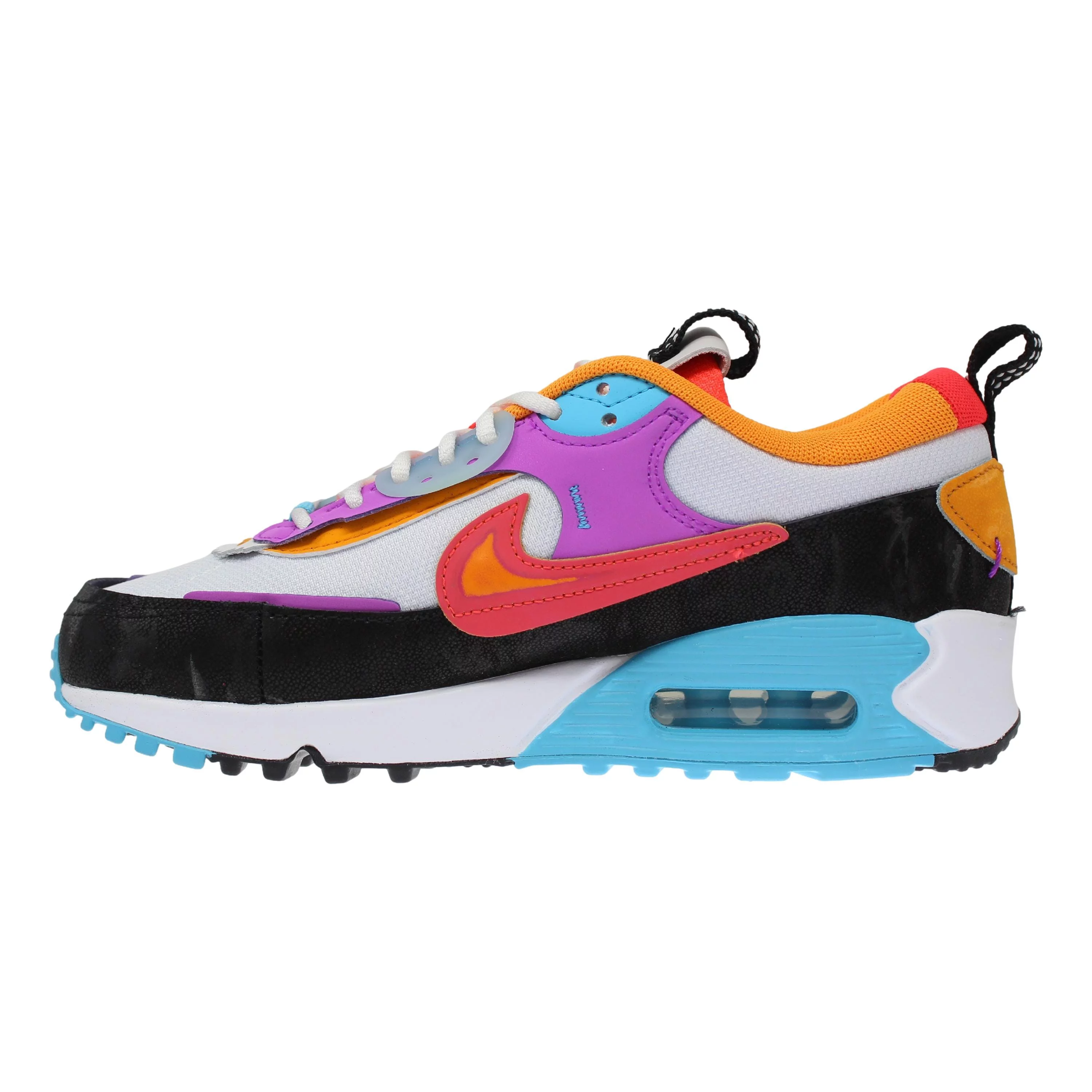 Nike Air Max 90 Futura White/Bright Crimson FD0821-100 Women's Size 7 Medium