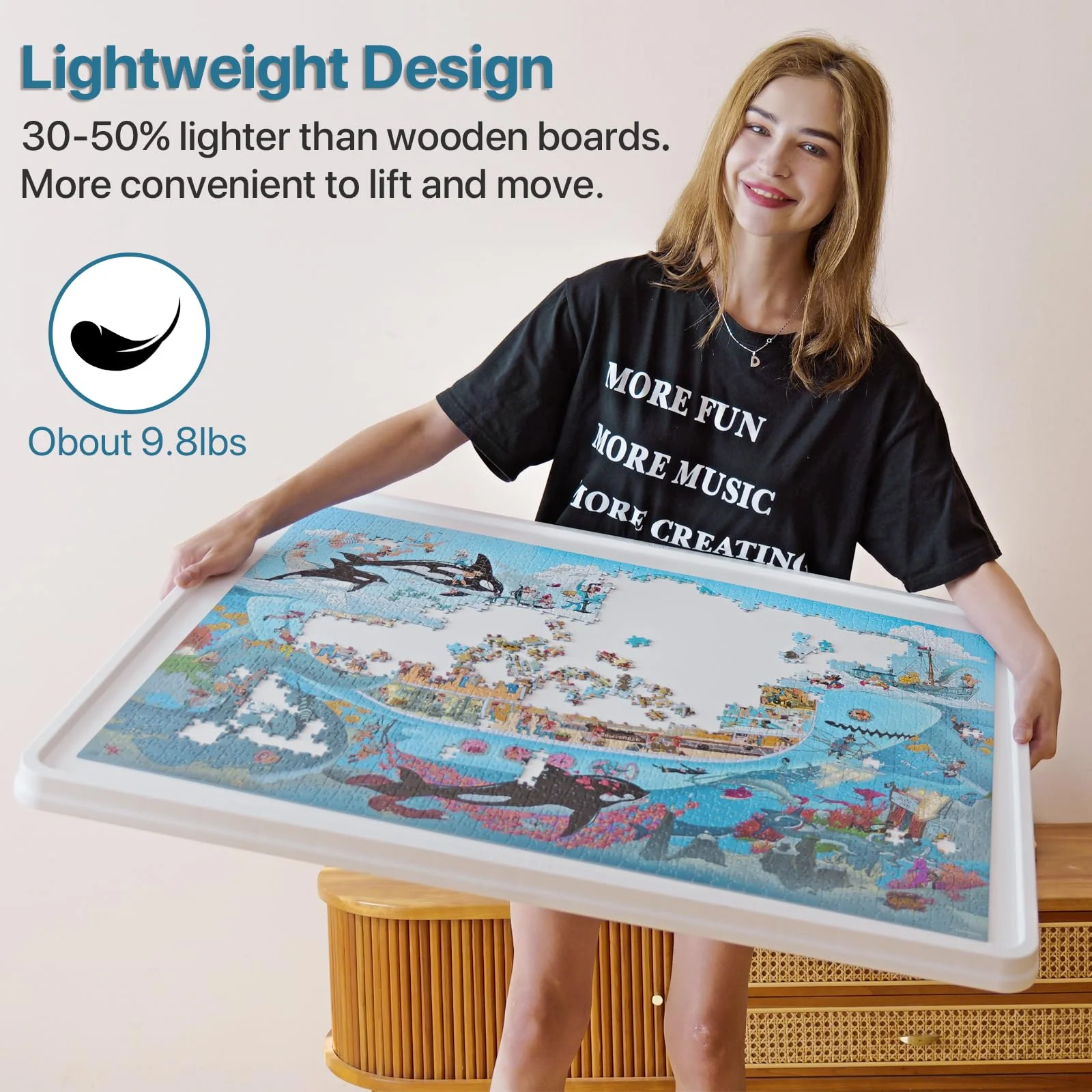 1500 Piece Puzzle Board 35