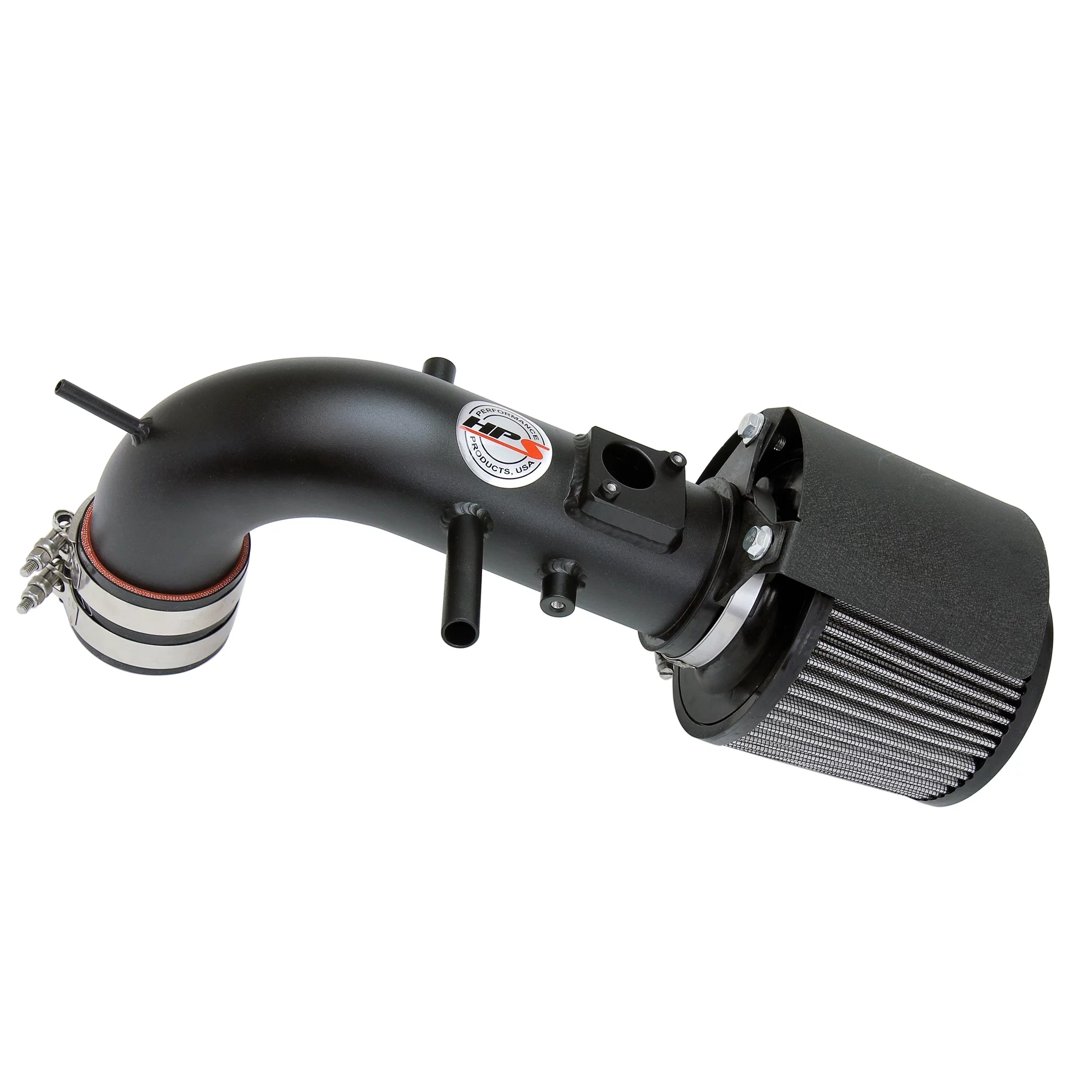 HPS Performance Black Shortram Air Intake Kit Compatible for 12-17 Toyota Camry 2.5L 4Cyl, 827-524WB