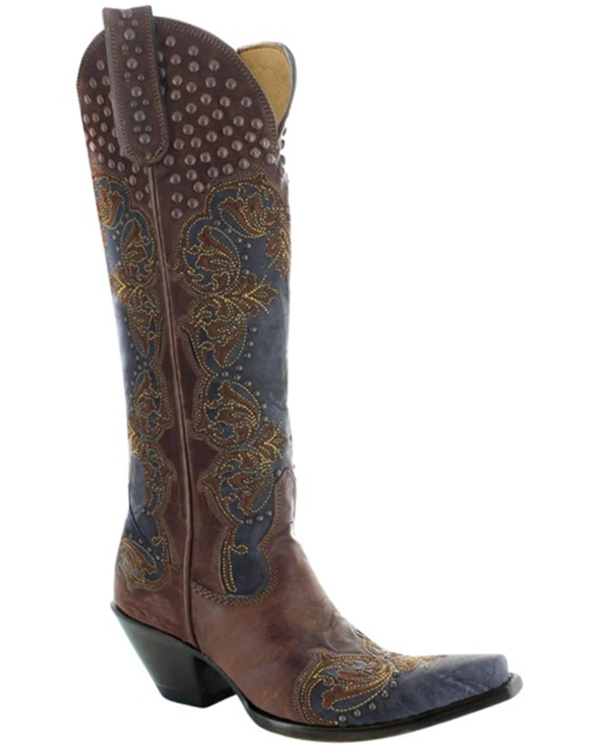 Old Gringo Women's Tessa Tall Western Boot Snip Toe Red 7 1/2 M  US