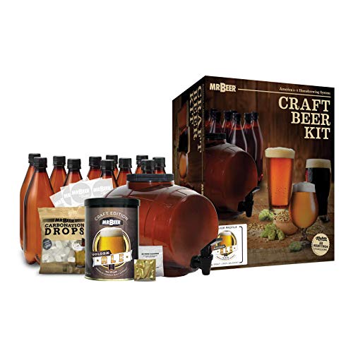 Craft Beer Making Kit 4 Gallon Complete DIY Home Brew Set Everything Included, Bottles, Refills Brew in 30 Minutes