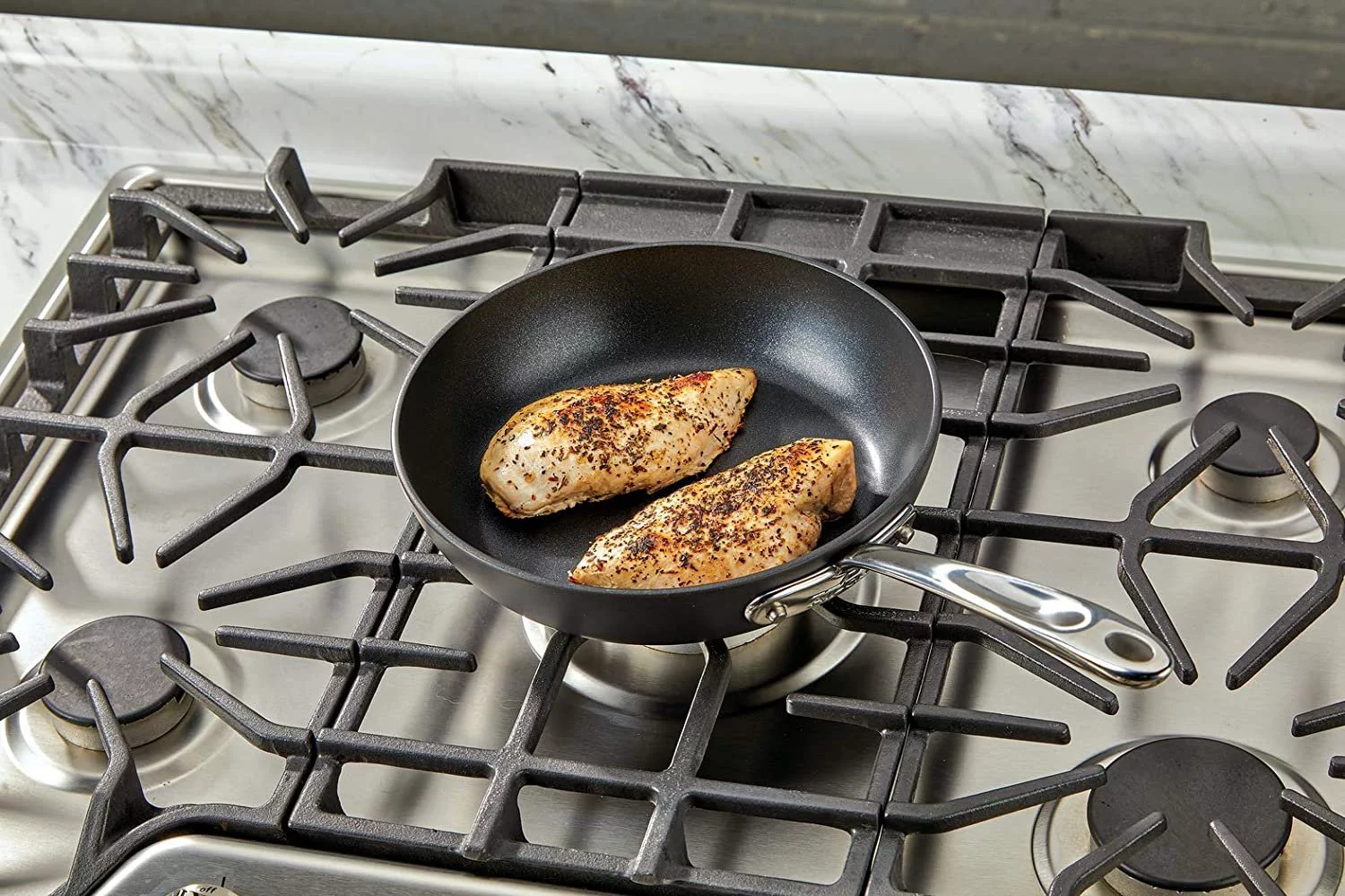 All-Clad Essentials Nonstick Fry pan set, 2-Piece