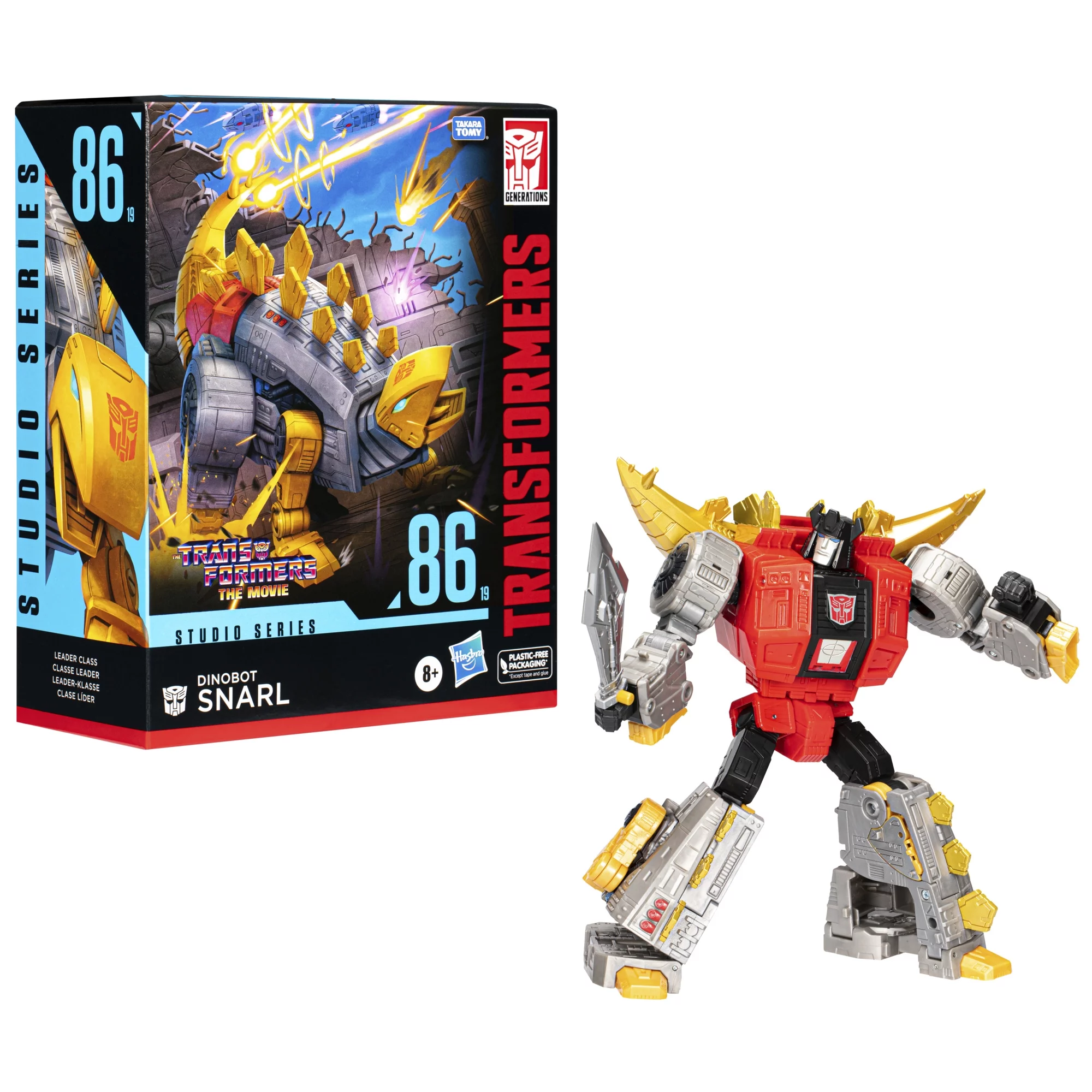 Transformers Studio Series Leader 86-19 Dinobot Snarl