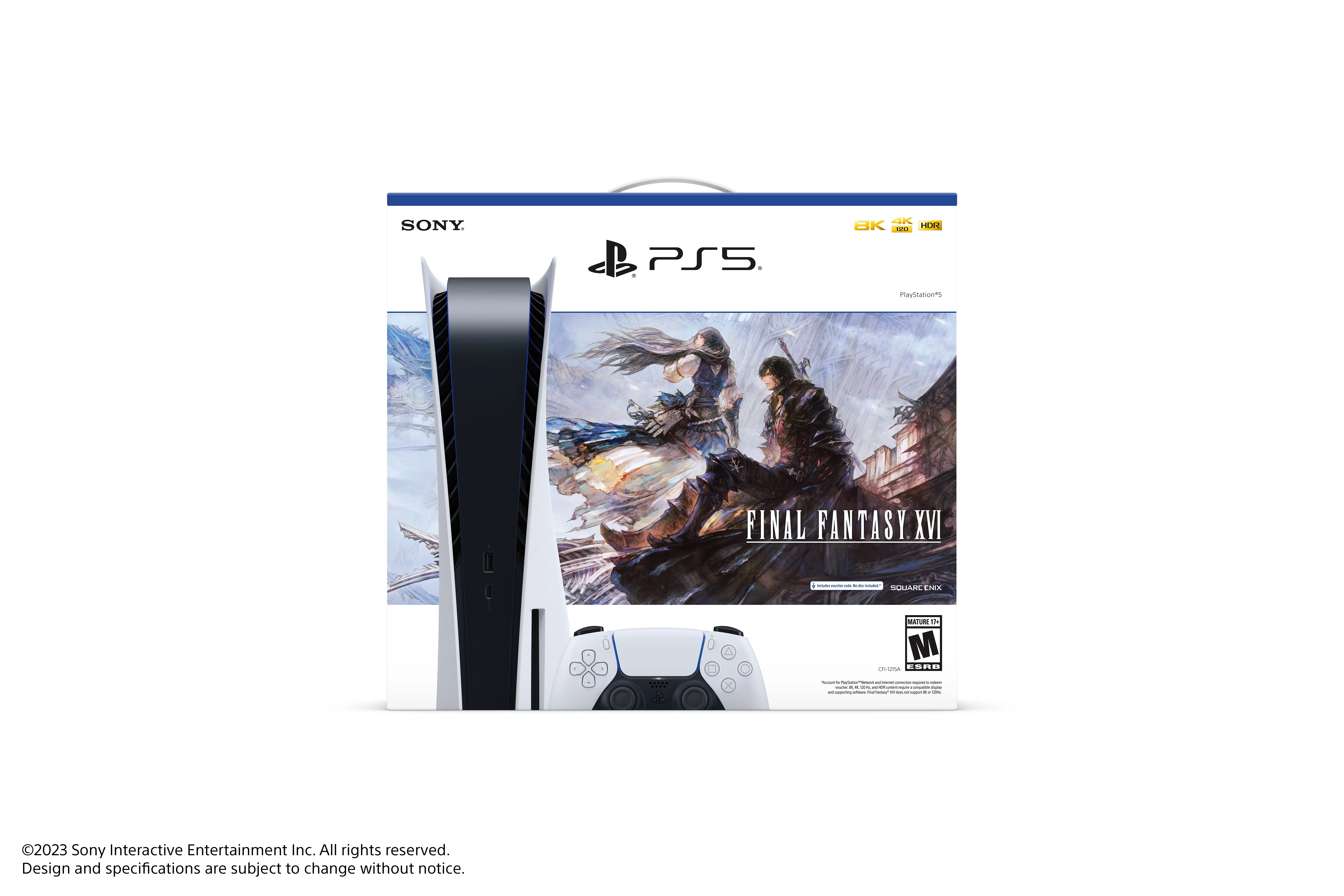 PlayStation 5 Console – FINAL FANTASY XVI Bundle