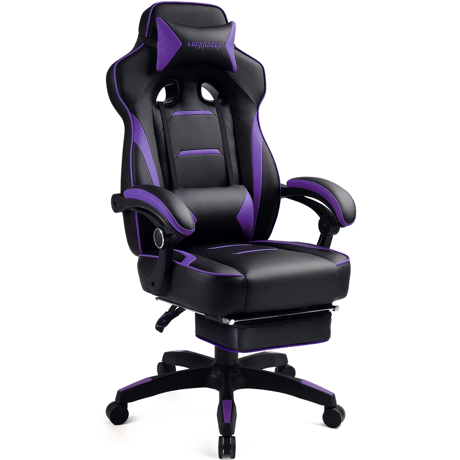 GTRACING Adjustable & Ergonomic Swivel Gaming Chair, Purple