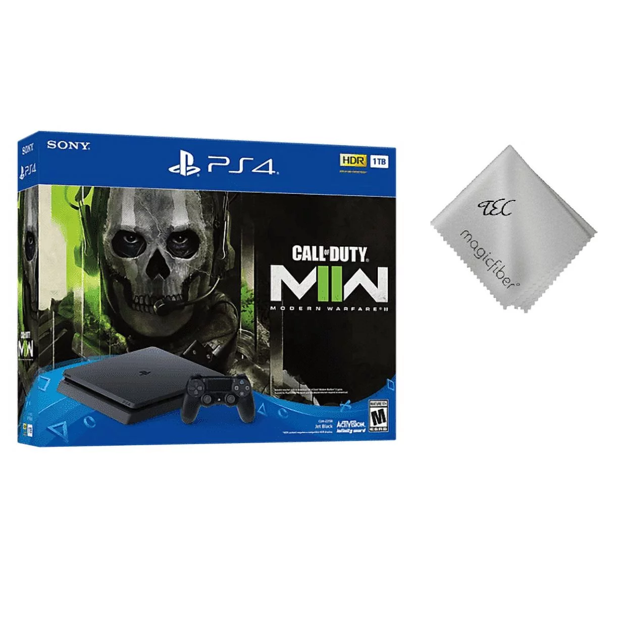 TEC 2022 PlayStation 4 PS4 Gaming Console Call of Duty Modern Warfare II Bundle - Limited Edition