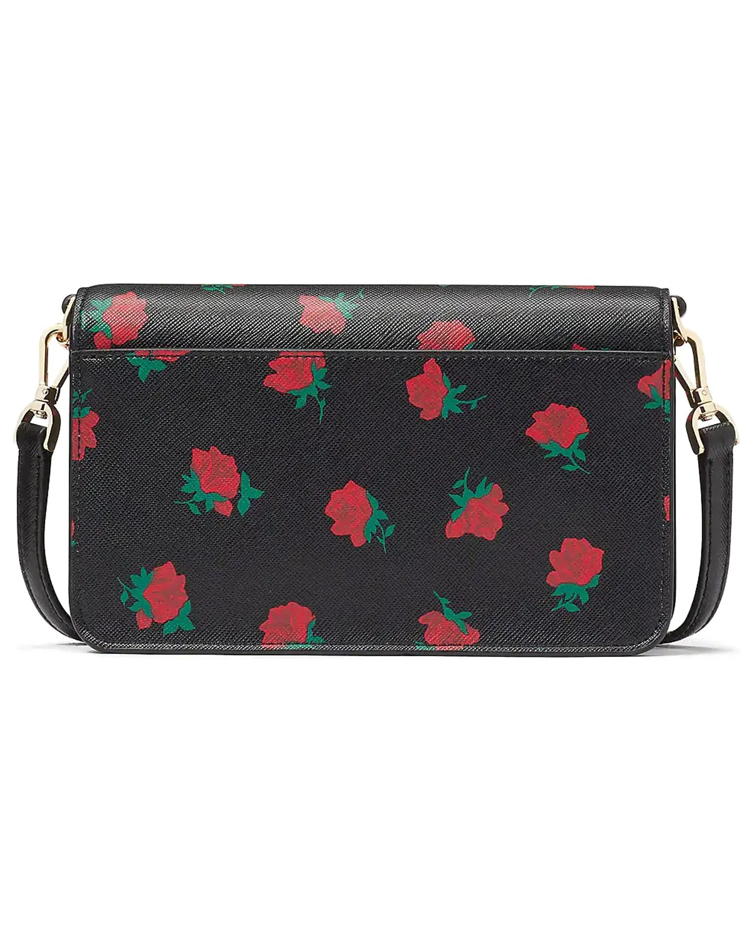 Madison Rose Toss Printed Small Flap Crossbody