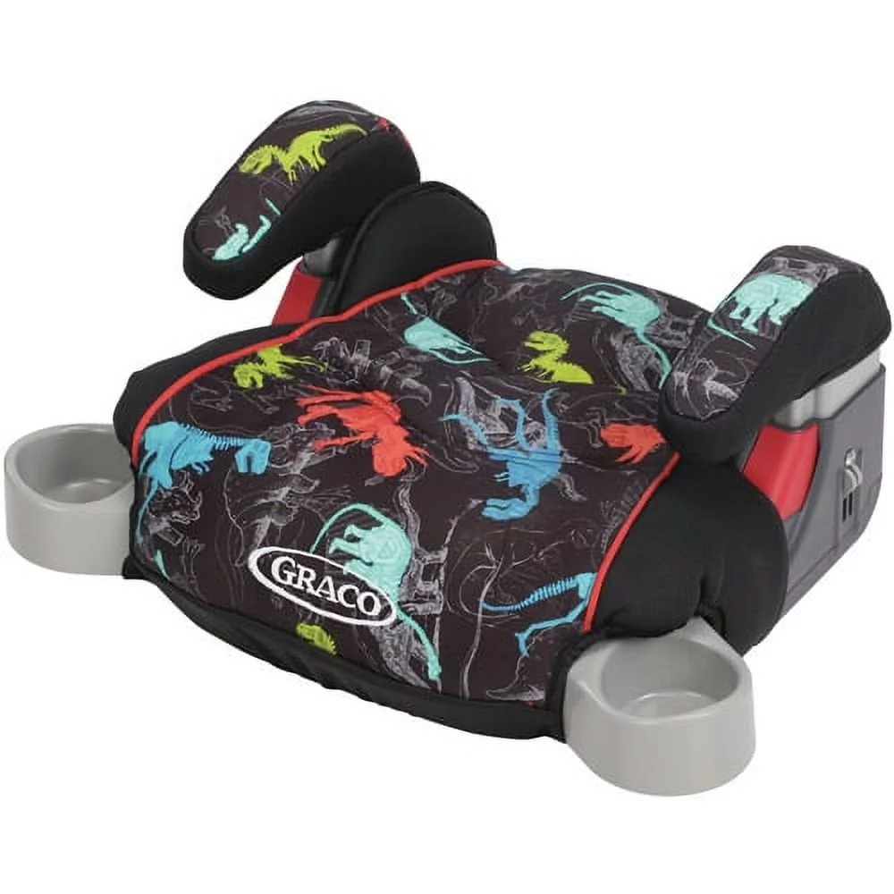 Graco TurboBooster Backless Facing Forward Booster Car Seat, Dinorama