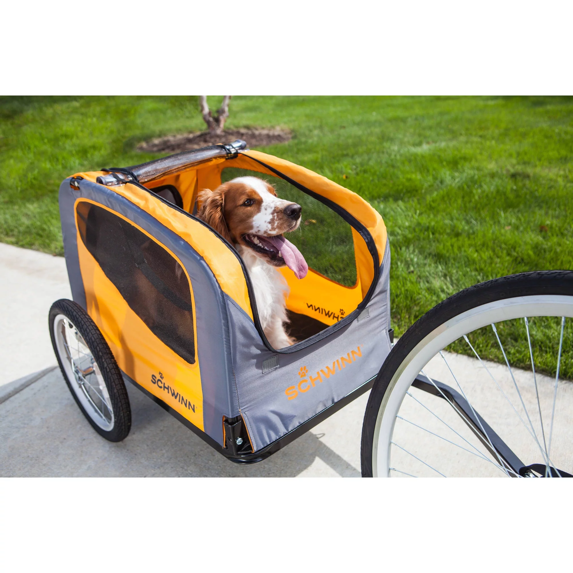 Schwinn Rascal Bike Pet Trailer, Orange