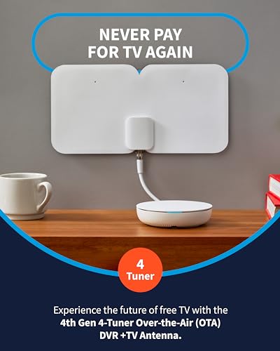 Tablo 4th Gen 4-Tuner Over-The-Air (OTA) DVR