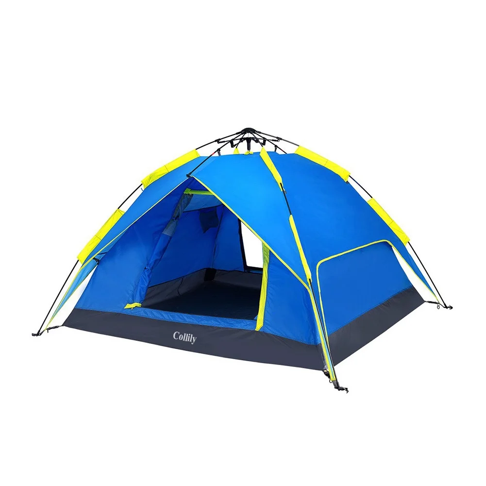 Collily Tents, Pop Up Tent Family Camping Tent, Portable Instant Tent Waterproof Windproof
