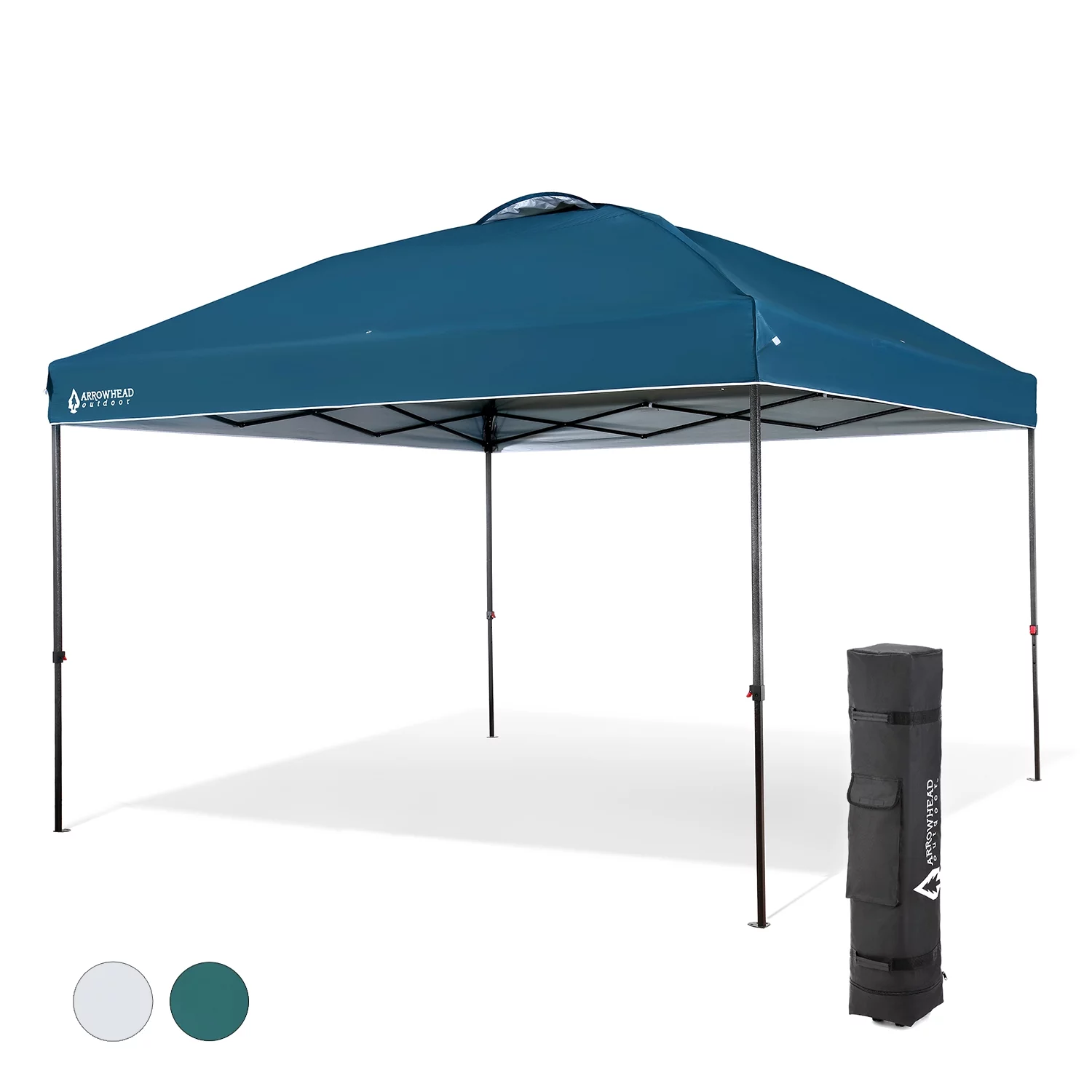 ARROWHEAD OUTDOOR 12’x12’ Pop-Up Canopy & Instant Shelter, Easy One Person Setup, Water & UV Resistant 150D Fabric