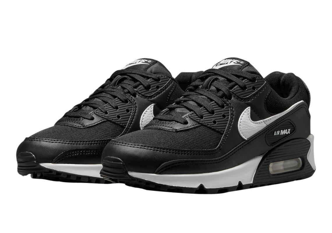 Women's Nike Air Max 90 Black/White-Black (DH8010 002) - 8.5