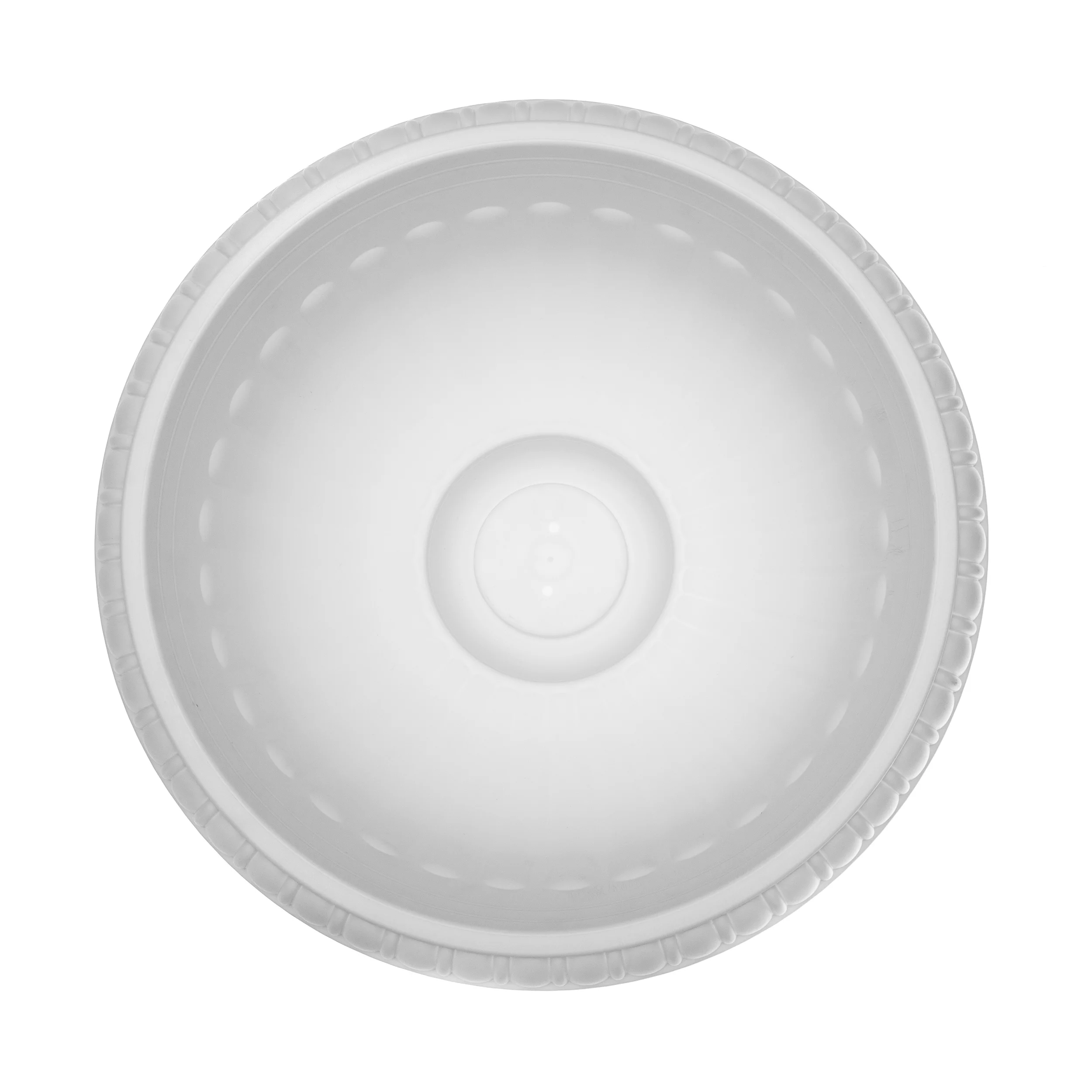 Bloem 18-in Grecian Urn Resin Planter - Casper White