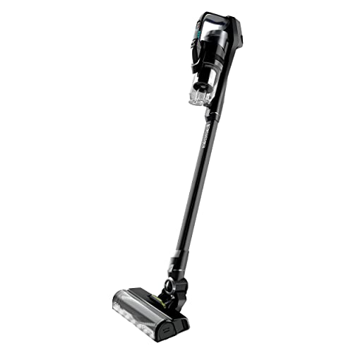 Bissell ICONPet Turbo Vacuum with Powerful Turbo Boost Suction, Tangle Free Brush Roll, & Parking Break, LED Crevice + Dusting Brush Tool, LED Motorized TurboBrush Tool, & Wall Mount. Color May Vary