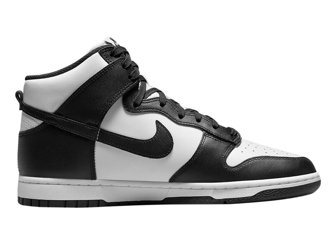 Men's Nike Dunk Hi Retro White/Black-Total Orange (DD1399 105) - 10