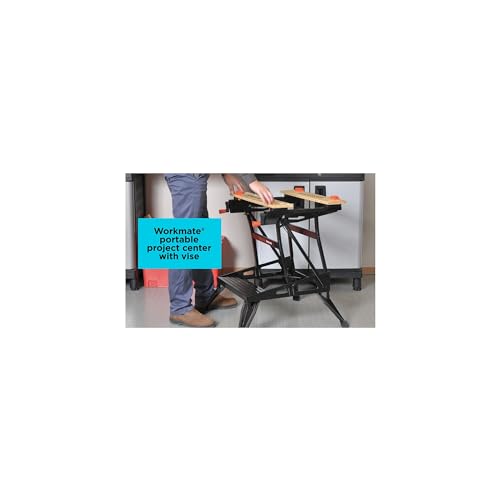 BLACK+DECKER Portable Work Bench and Vise (WM225-A)