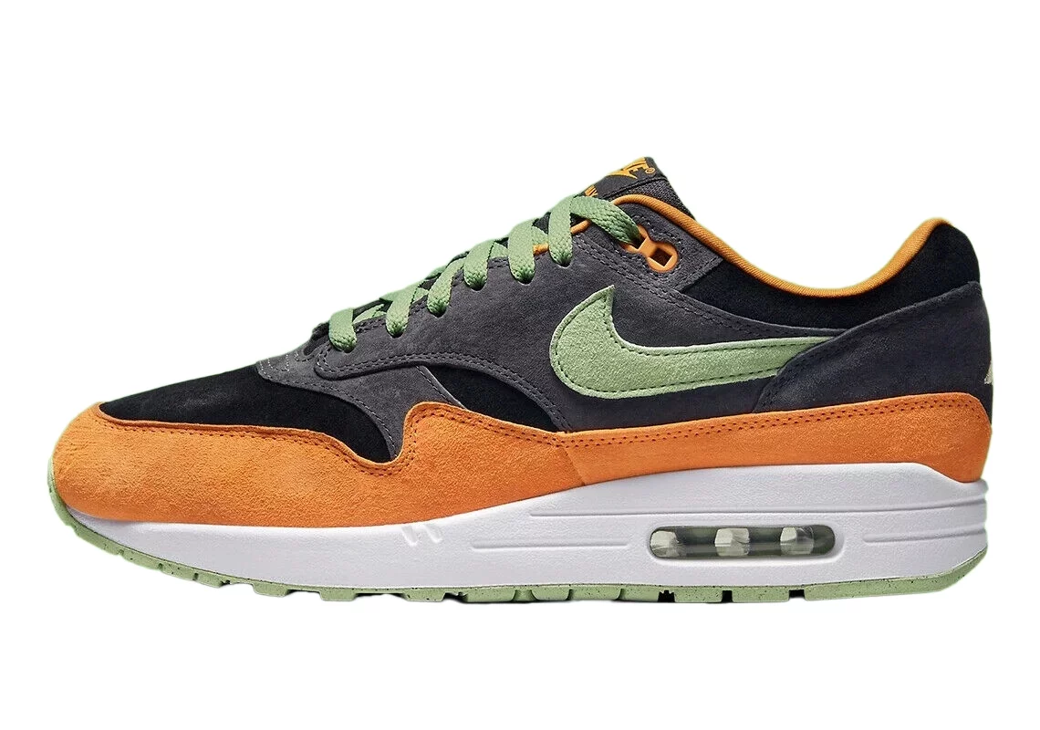 Men's Nike Air Max 1 PRM Anthracite/Honeydew-Black (DZ0482 001) - 12