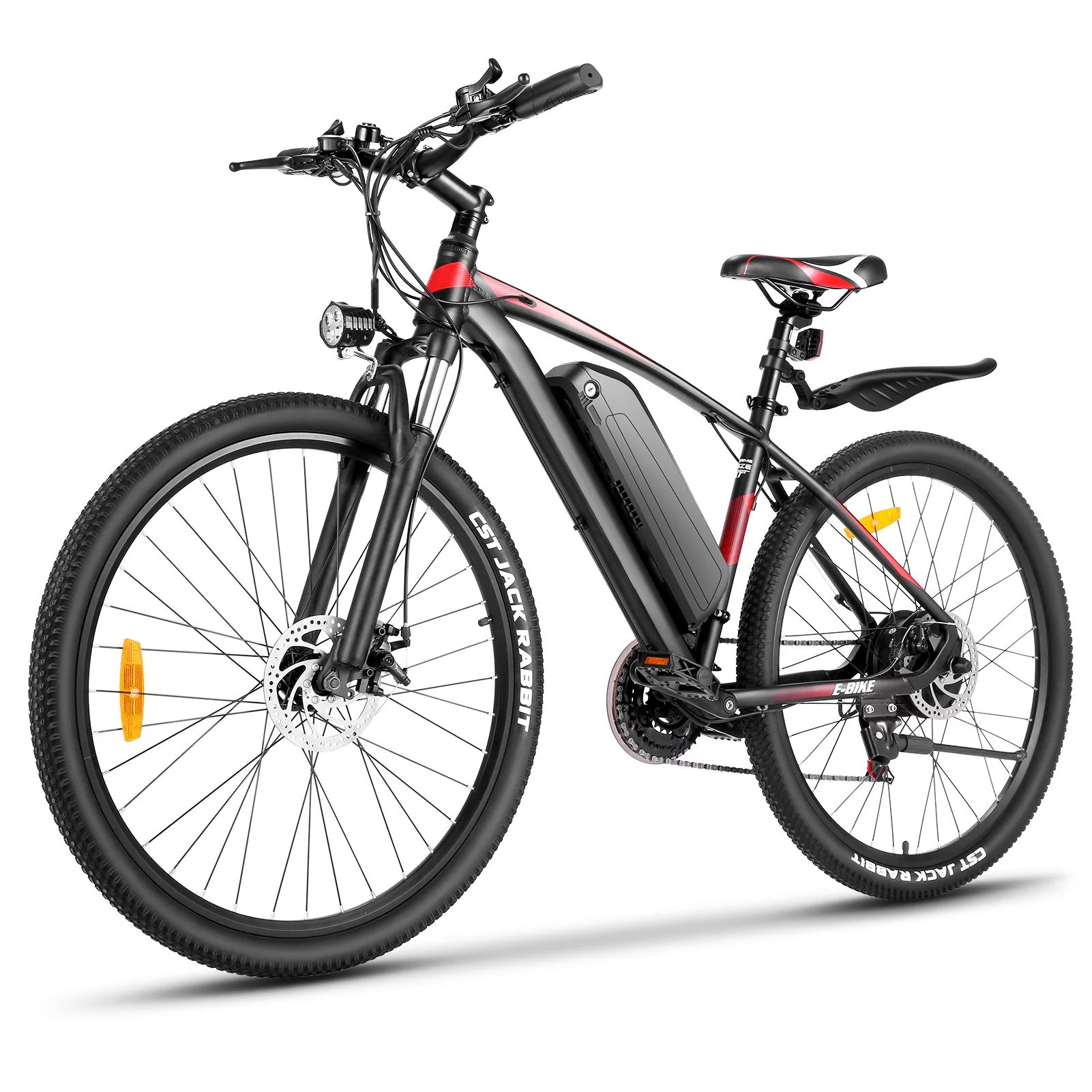 Elifine 500W Electric Bike for Adults, Shimano 21-Speed, 27.5