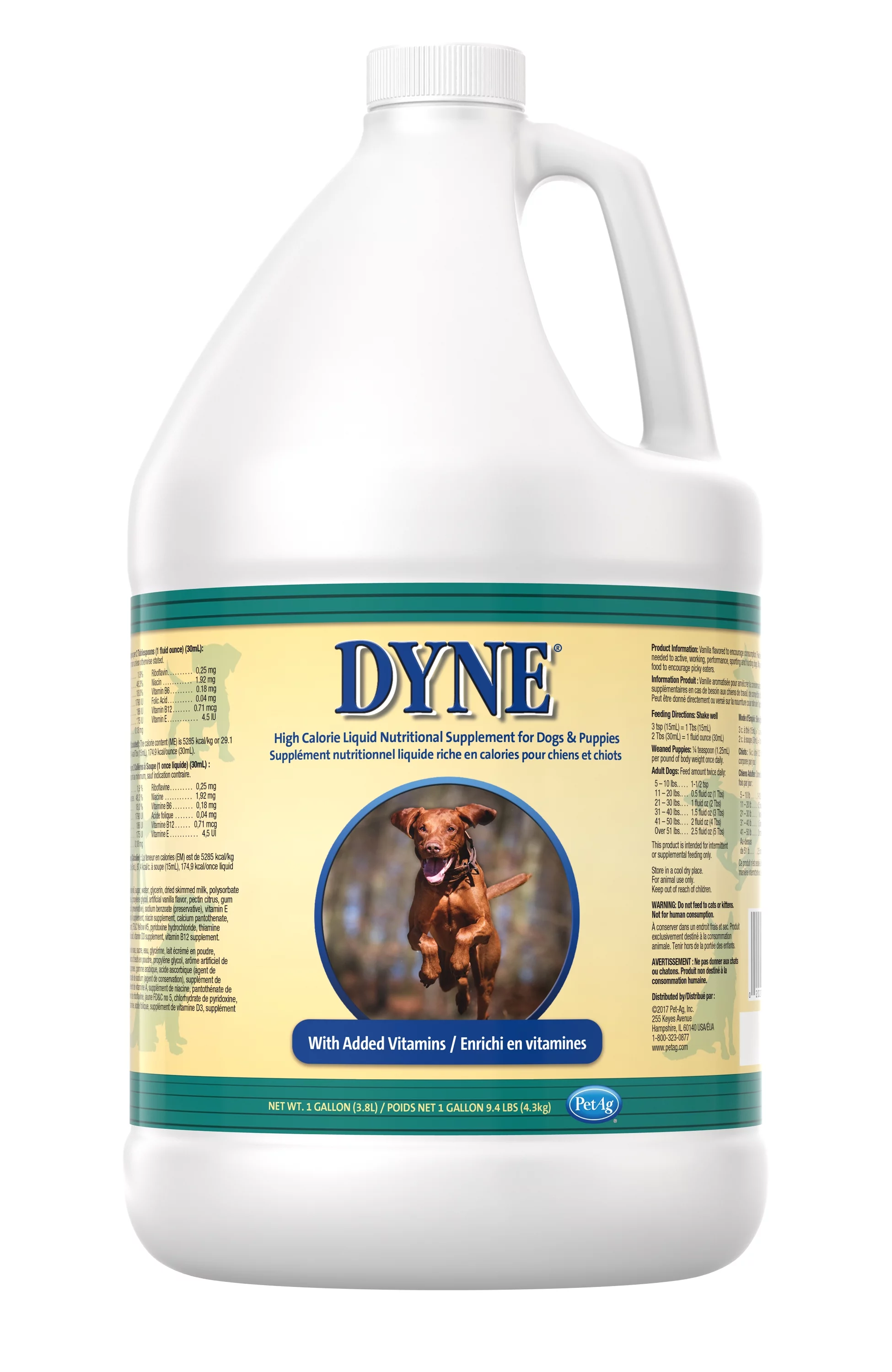 PetAg Dyne High Calorie Liquid Nutritional Supplement for Dogs and Puppies