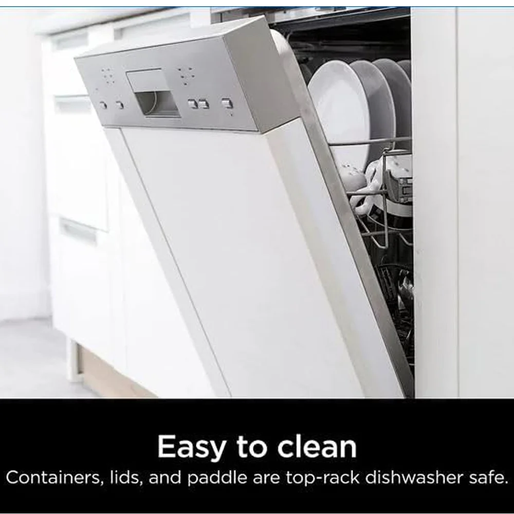 Ninja NC201 CREAMi Breeze 7-in-1 Ice Cream & Frozen Treat Maker (Renewed) Bundle with 3 YR CPS Enhanced Protection Pack