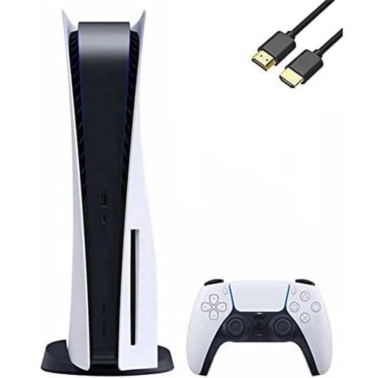 2023 Newest PlayStation_PS5 Disc Version PlayStation - 5 Console with One Wireless Controller, 4K-TV Gaming, 16GB GDDR6 RAM, Ultra-High Speed 825GB SSD - Naxctyei Ultra High Speed HDMI