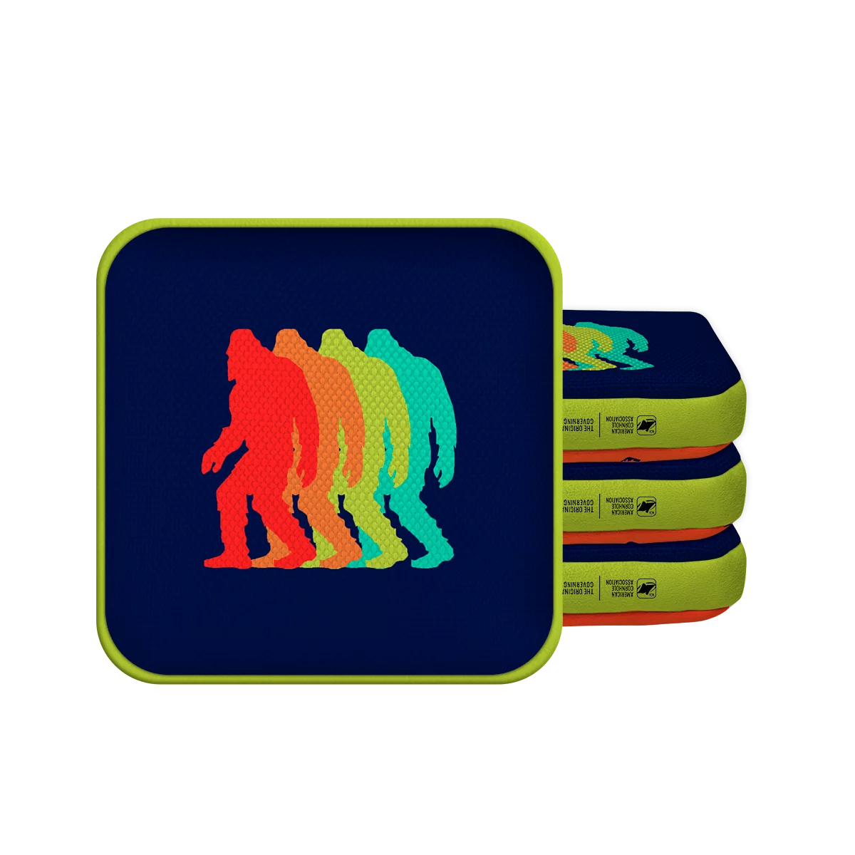 6-in ACA American Cornhole Association Official Regulation Bags Dual Sided Edge Technology Synergy Touring Pro