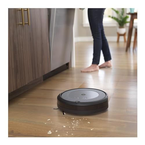 iRobot Roomba i3+ EVO (3550) Self-Emptying Robot Vacuum – Now Clean by Room with Smart Mapping, Empties Itself for Up to 60 Days, Works with Alexa, Ideal for Pet Hair, Carpets​, Roomba i3+