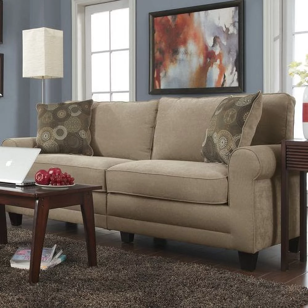 Serta Copenhagen Traditional Rolled Arm 73