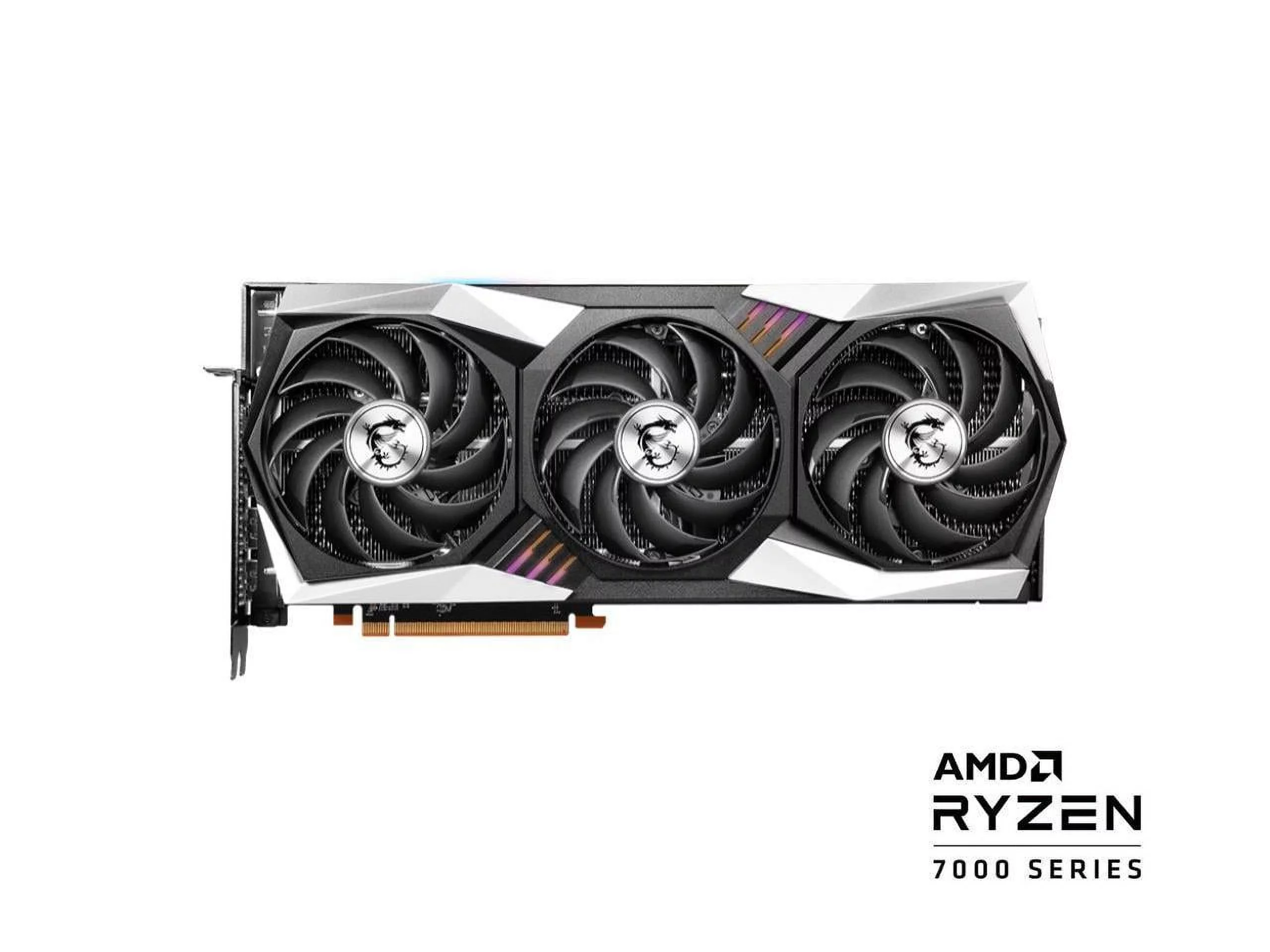 MSI Gaming Radeon RX 7900 XTX 24GB GDDR6 PCI Express 4.0 ATX Video Card RX 7900 XTX GAMING TRIO CLASSIC 24G