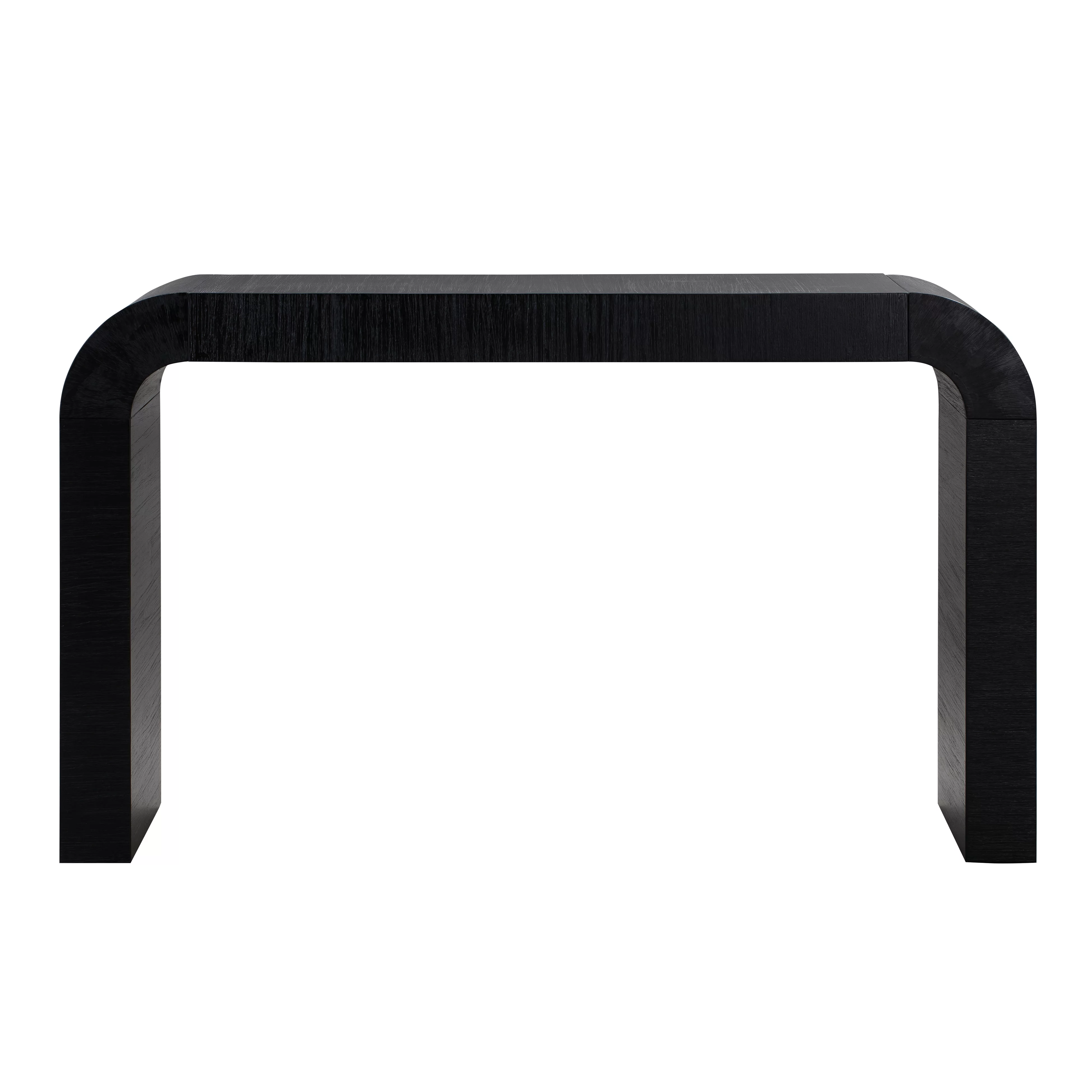 TOV Furniture Hump Black Acacia Finish Console Table
