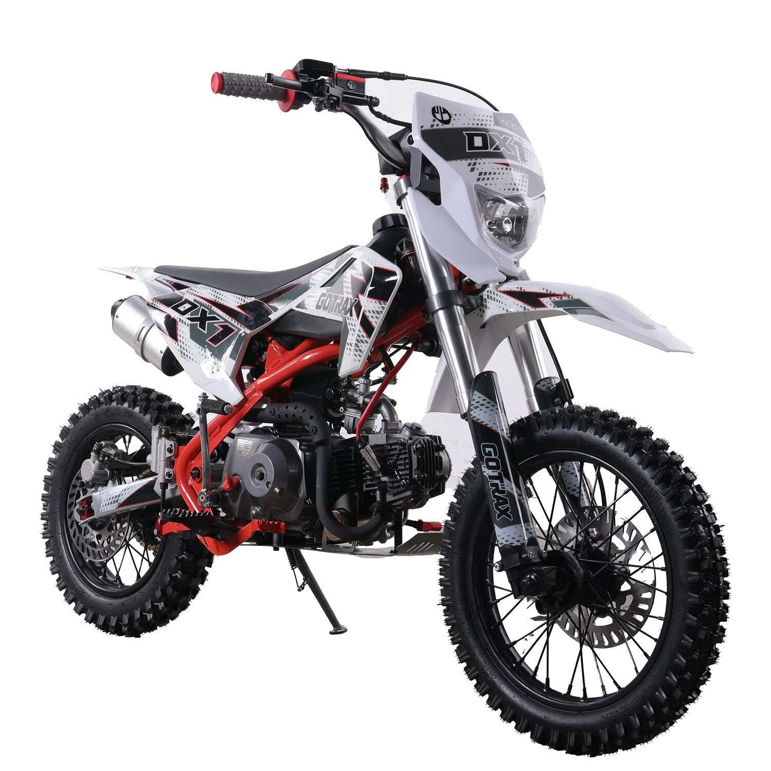 GOTRAX DX1 Electric Dirt Bike for Kids, 110cc Engine 38mph Dirt Bike for Riders 8+