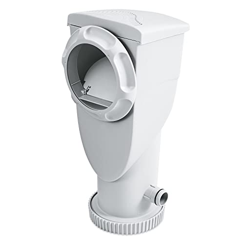 Funsicle SkimmerPlus 1500 GPH 2-in-1 Filter Pump and Skimmer System with Clamps and 1.5