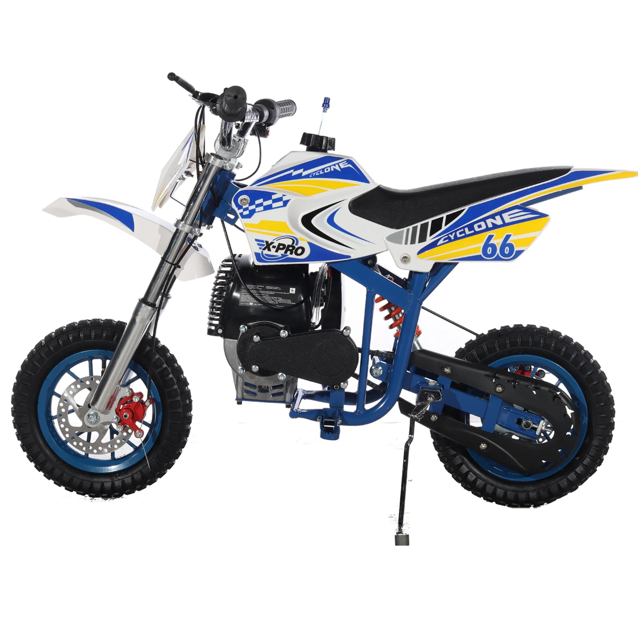 X-Pro Brand New Cyclone 40cc Gas Pit Dirt Bike, 4 Stroke Mini Bicycle for Kids with Pull Start